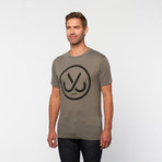 Hooks Select Tee // Platinum Heather (S)