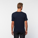 Hooks Select Pocket Tee // Navy Heather (S)