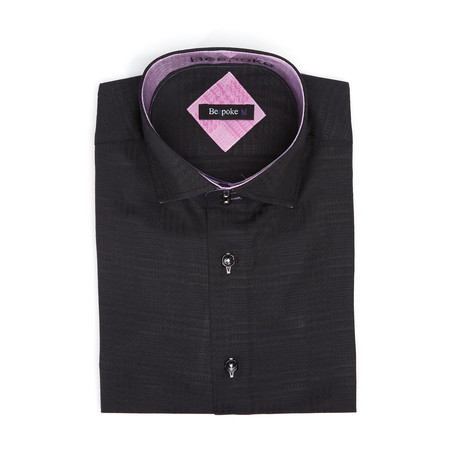 Davis Button-Up Shirt // Black (L)