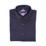 Gil Button-Up Shirt // Navy (L)