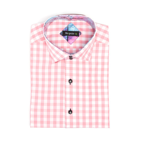 Bespoke // Gregory Button-Up Shirt // Pink (3XL)