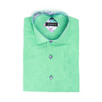 Bespoke // Vegas Dress Shirt // Green (3XL)