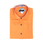 Bespoke // Vegas Dress Shirt // Orange (L)