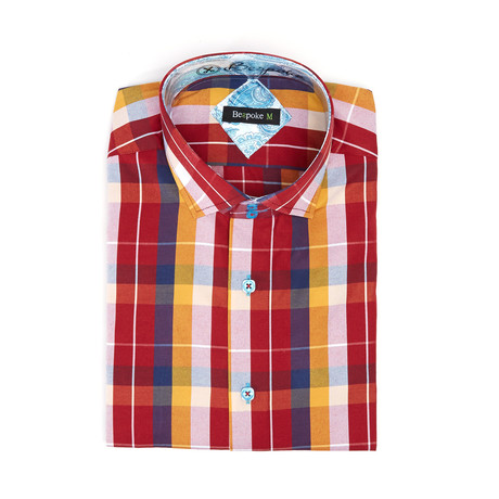 Dan Button-Up Shirt // Red (XS)