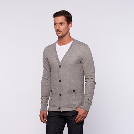 Caesar Cardigan // Grey (S)