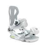 Launch V2 Beyond Series Snowboard Binding // White + Green (Medium)