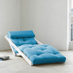 Figo // White Frame (Natural Cushion)