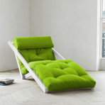 Figo // White Frame (Natural Cushion)