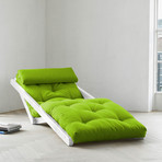 Figo // White Frame (Natural Cushion)