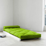 Figo // White Frame (Natural Cushion)