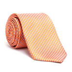 Silk Tie // Red + Orange