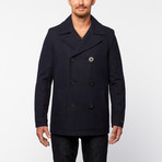Georges Rech // Military Peacoat // Navy (Euro: 46)