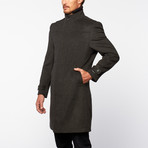 Georges Rech // Heather Grey Military Top Coat (Euro: 46)