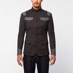 Georges Rech // West Point Military Style Jacket // Black (Euro: 46)