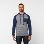 Jersey Raglan Pullover // Navy (M)