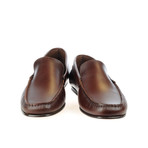 Leather Driving Mocassin // Brown (US: 6)