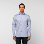 UNANYME Button Up Dress Shirt // Chambray with Contrast Buttons (2XL)