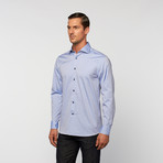 UNANYME Button Up Dress Shirt // Chambray with Contrast Buttons (2XL)