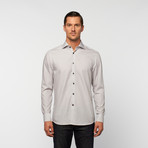 UNANYME Button Up Dress Shirt // Light Grey (S)
