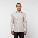 UNANYME Button Up Dress Shirt // Light Grey (M)