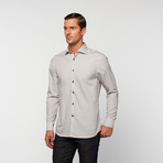 UNANYME Button Up Dress Shirt // Light Grey (S)