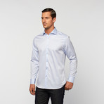 UNANYME Button Up Dress Shirt // Light Blue Solid (S)