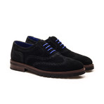Suede Sport Brogue // Black (US: 6)