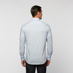 UNANYME Button Down Contrast Stitch Dress Shirt // Light Blue (S)