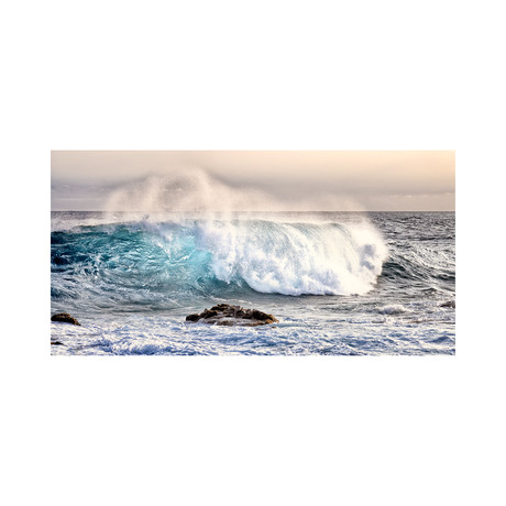 Blue Wave // Hawaii (10"H x 20"L)