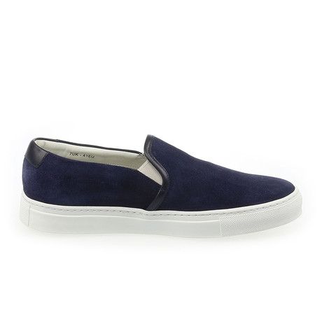 Suede Slip-On // Navy (US: 6)