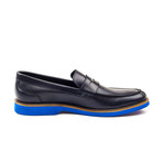 Leather Loafer // Navy (US: 12)