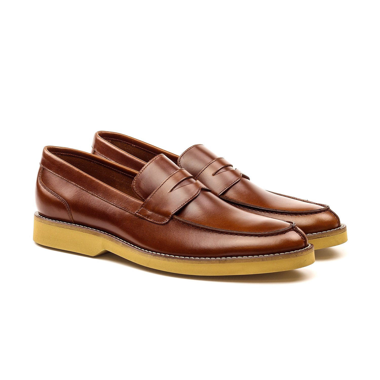 Leather Loafer // Cognac (US: 6) - Bespoke Factory - Touch of Modern
