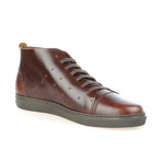 Bamba High Top Leather Sneaker // Brown (US: 12)