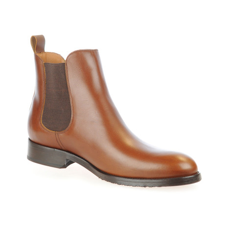 Rooster League // Leather Chelsea Boot // Cognac (Euro: 39)