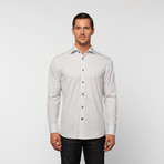 George Rech // UNANYME Button Up Dress Shirt // Grey Multi (XL)