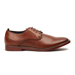 Textured Upper Lace-Up Derby // Tan (US: 9.5)