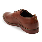 Textured Upper Lace-Up Derby // Tan (US: 9.5)