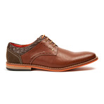 Lace-Up Derby + Contrast Stitching // Tan (US: 6.5)