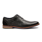 Lace-Up Derby + Contrast Stitching // Black (US: 6.5)