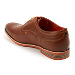 Contrast Lace-Up Derby // Tan (US: 10.5)