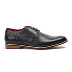 Contrast Lace-Up Derby // Navy (US: 10.5)