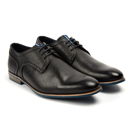 Contrast Lace-Up Derby // Black (US: 6.5)