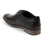Contrast Lace-Up Derby // Black (US: 6.5)