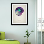 Trochus // Framed Print (16"L x 20"H)