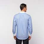 Poplin Button-Down // Sky Blue Stripe (US: 18R)