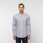 Poplin Button-Down // Dark Blue Stripe (US: 15.5R)