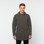 GEOX // Lightweight Coat // Charcoal (Euro: 46)