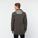 GEOX // Lightweight Coat // Charcoal (Euro: 46)