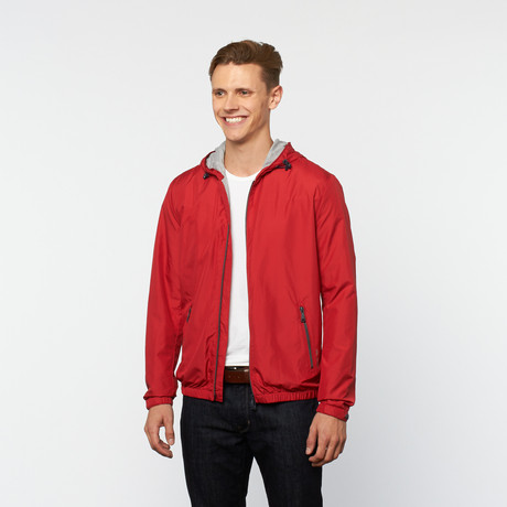 Lightweight Windbreaker // Red (Euro: 46)