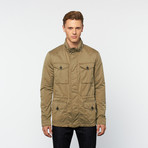 GEOX // Hooded Utility Jacket // Beige (Euro: 48)